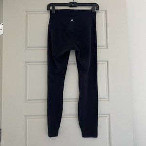 Lululemon Black Align 25" Size 6